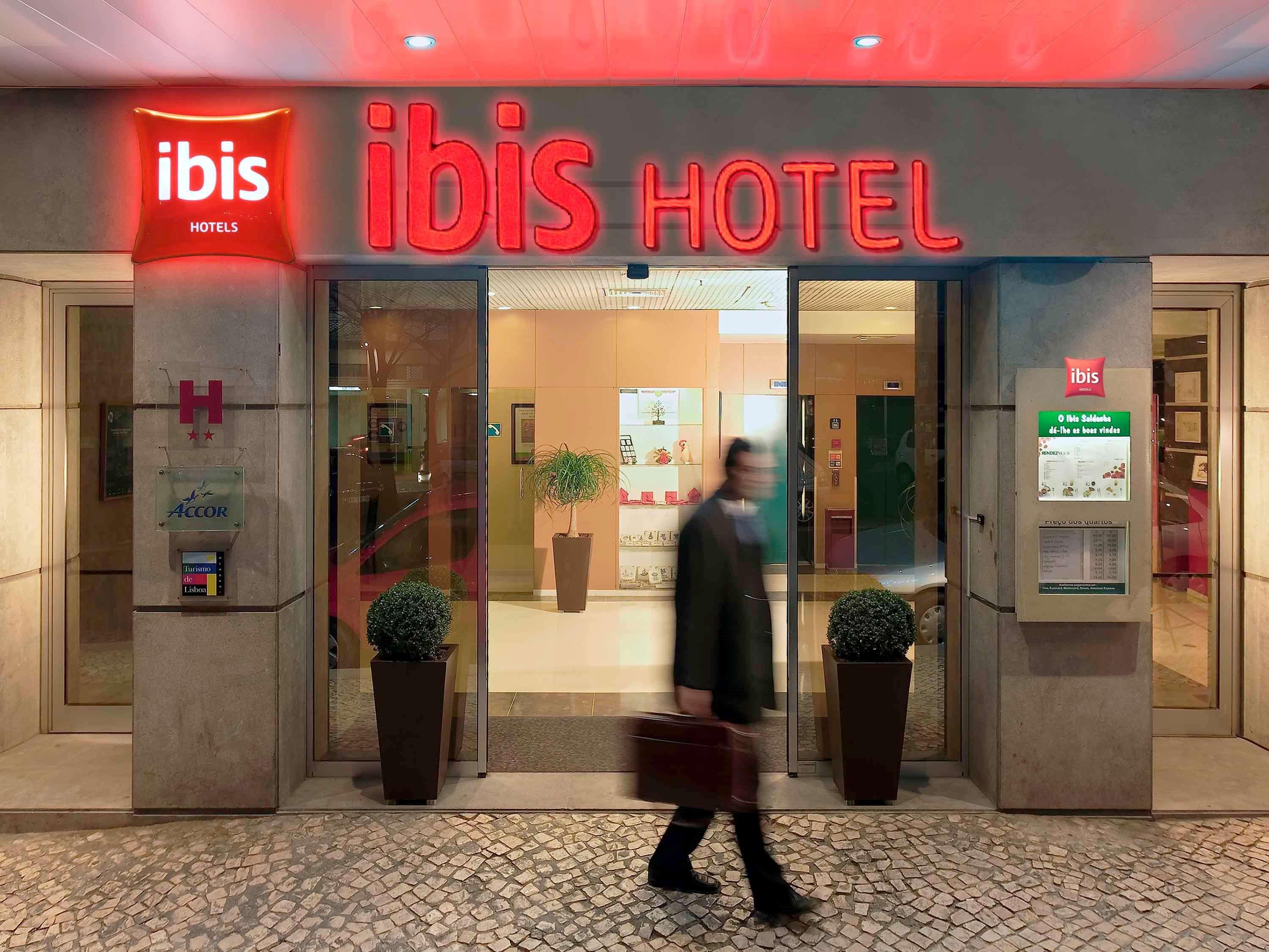 Hotel Ibis Lisboa Saldanha Exteriör bild